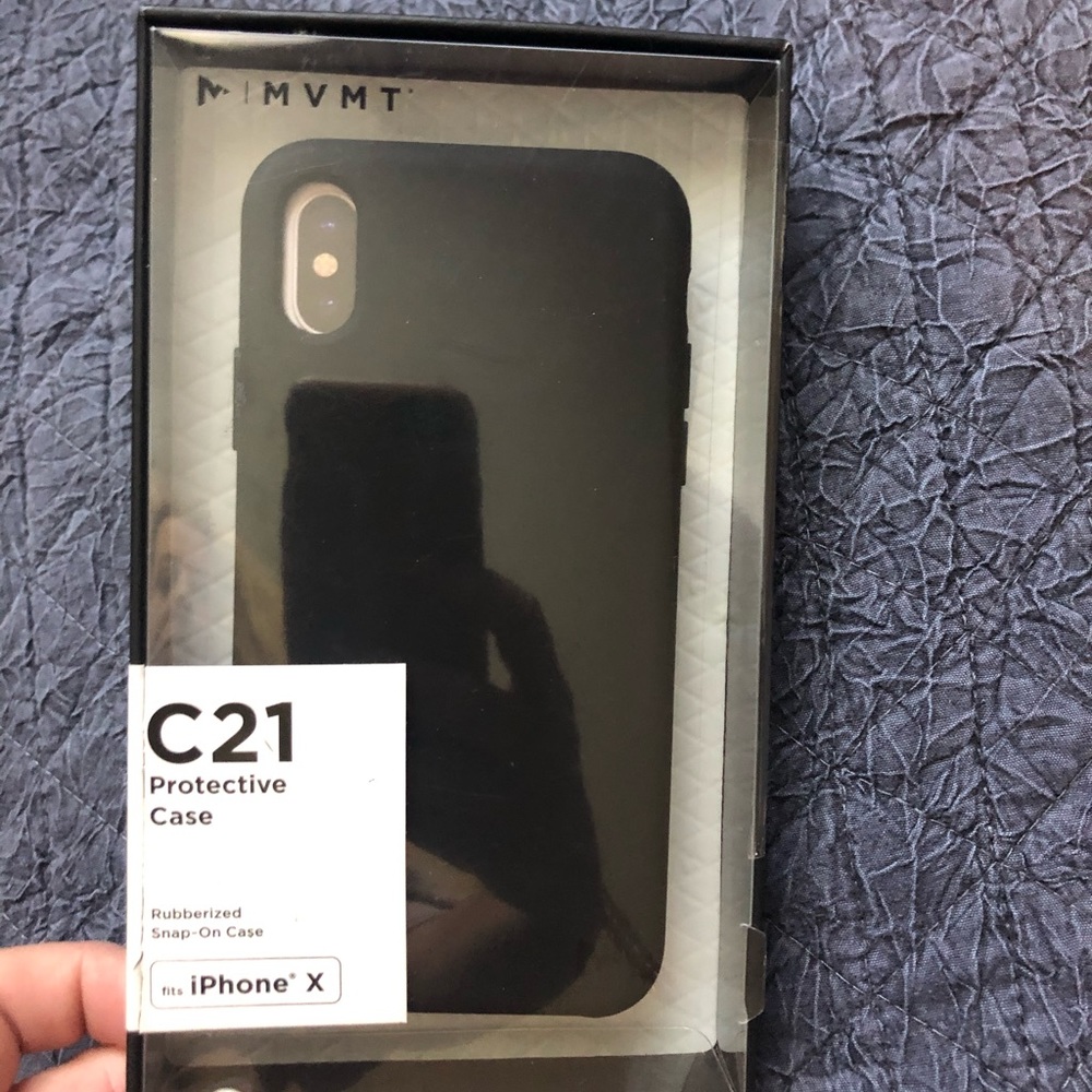 MVMT C21 Black Cell Phone Case iPhone X